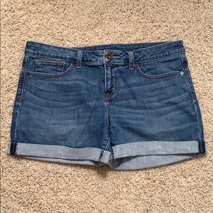 JCP jean shorts